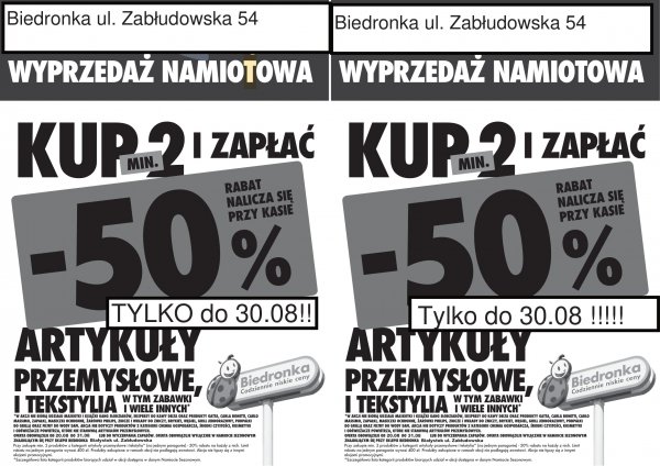 in case Serena Indomitable Ogłoszenia Białystok Online: Biedronka ul. Zabłudowska 54 Białystok. Namiot wyprzedażowy. Kupując dwie rzeczy 50 . / Pozostałe - Białystok - podlaskie - (1639022) in case Serena Indomitable Ogłoszenia Białystok Online: Biedronka ul. Zabłudowska 54 Białystok. Namiot wyprzedażowy. Kupując dwie rzeczy 50 . / Pozostałe - Białystok - podlaskie - (1639022)